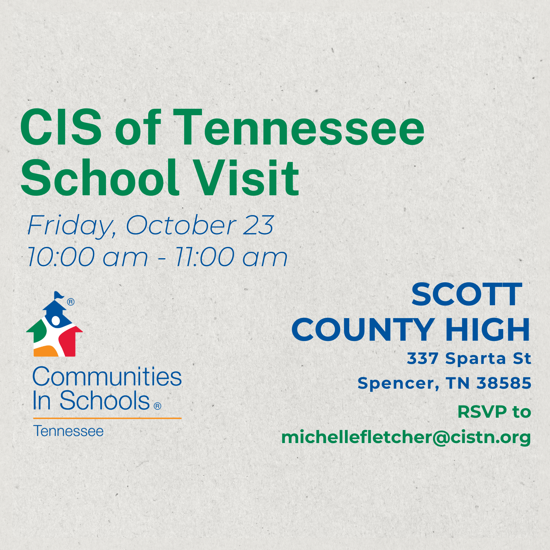 Scott County High School Visit