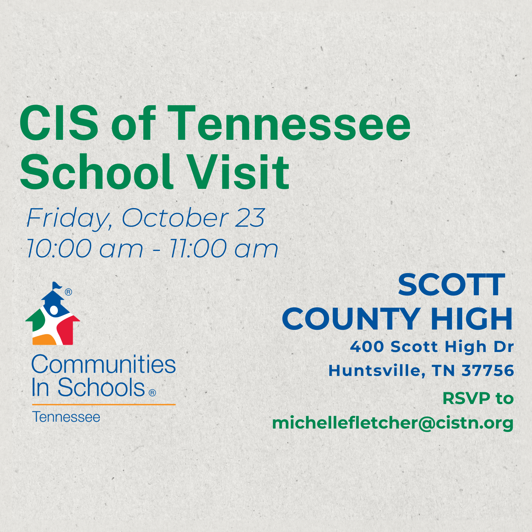 Scott County High School Visit
