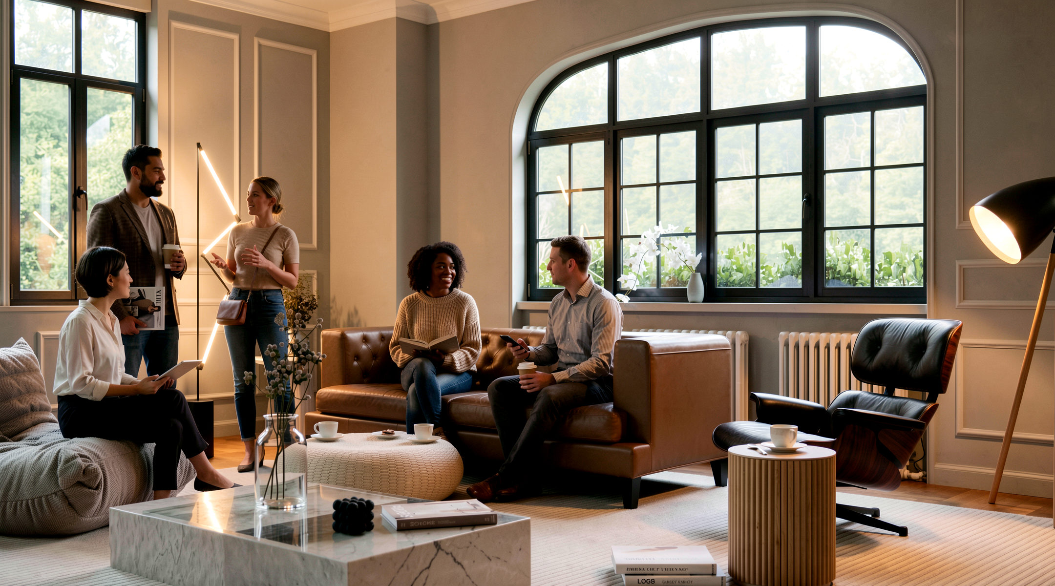 French Style Living Room - People.png