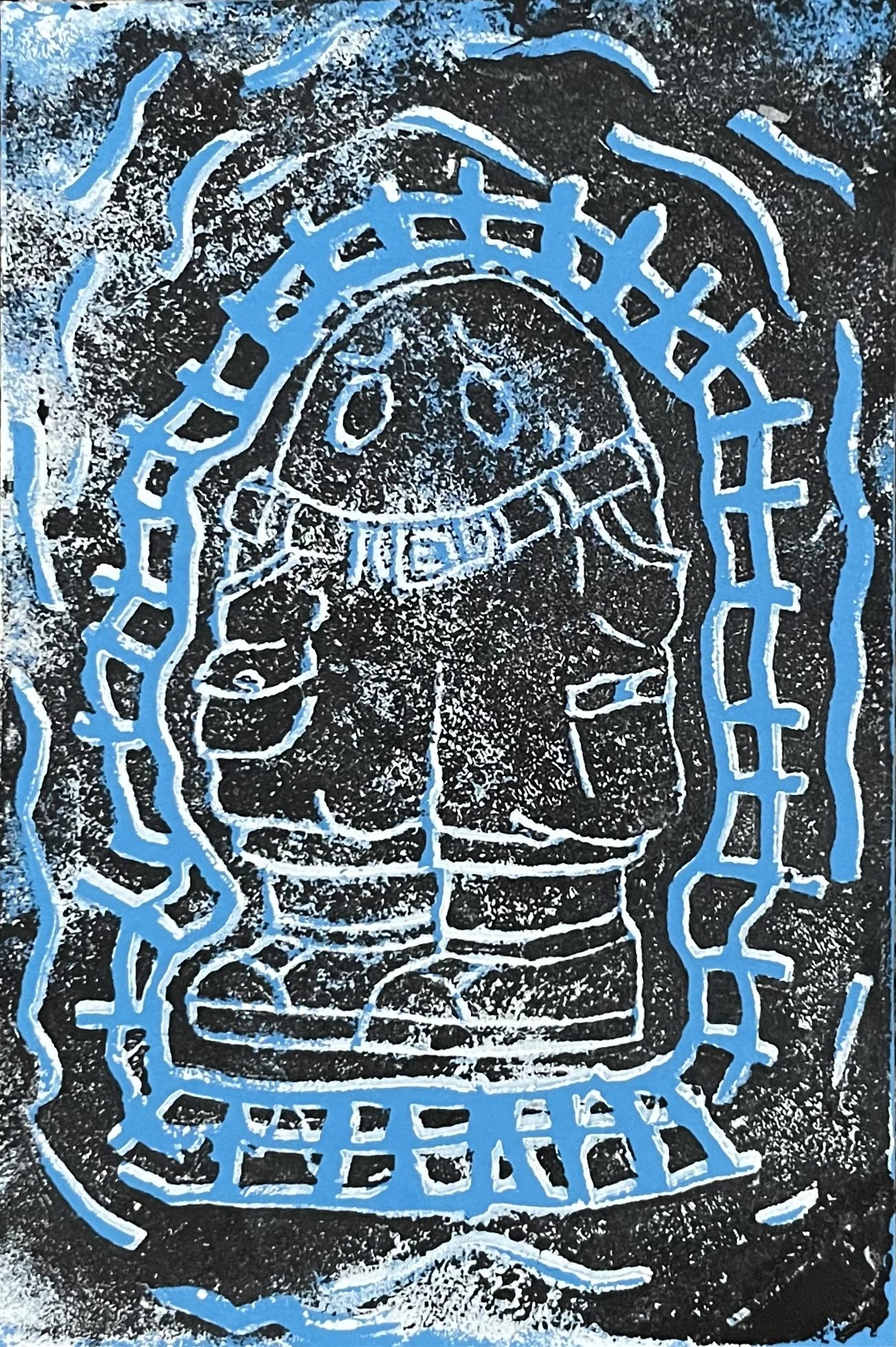 Pantaloon, 2022
Lino Print on Craft Paper