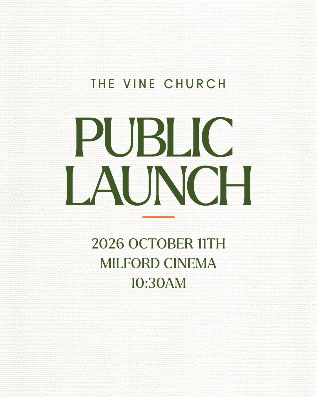 Public Launch