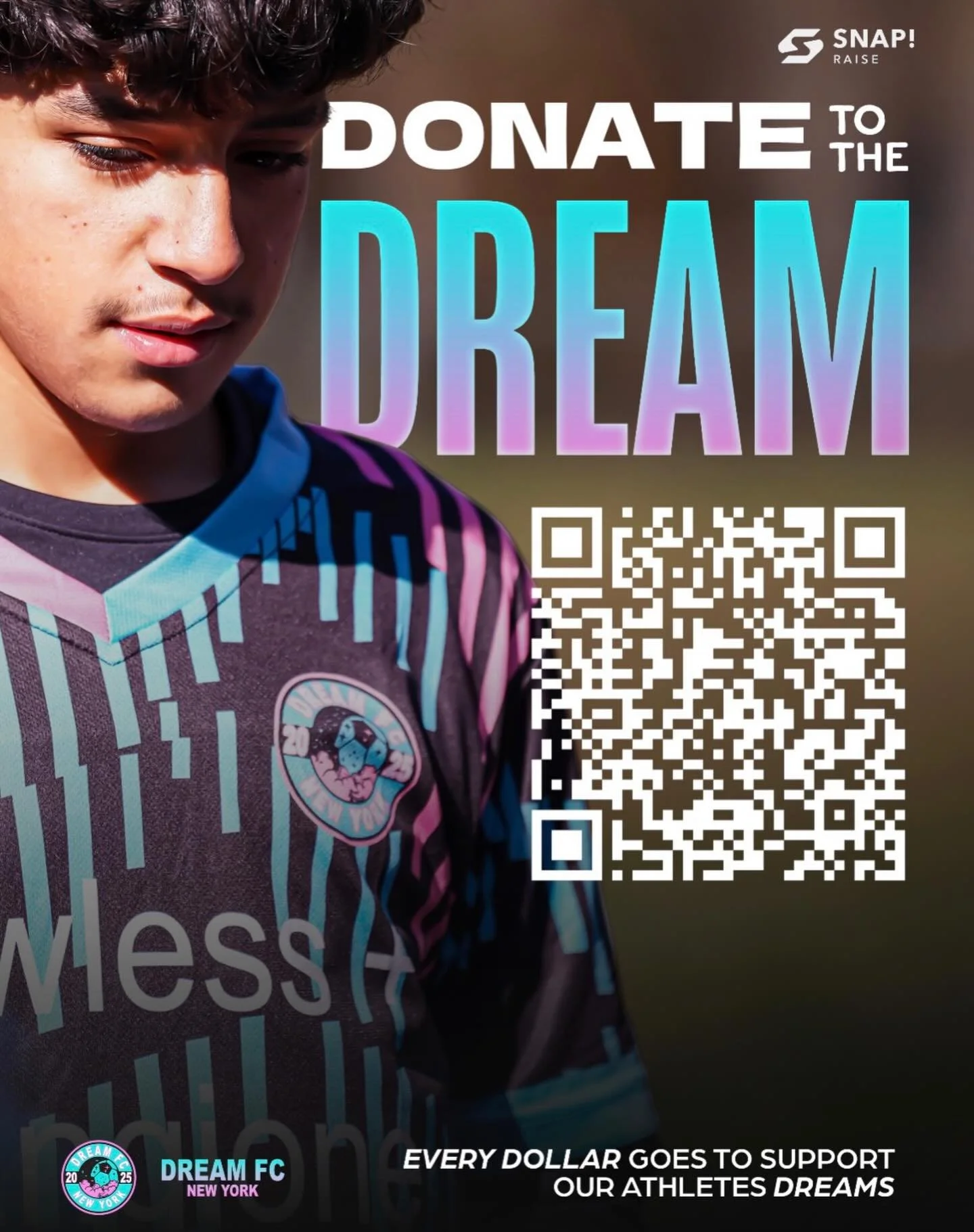 Building the future, one dream at a time.
Your donation goes directly back to our players, our programs, and our community. 🙌 Scan the QR code or click the link in our bio to donate and support a dream! 
.
#DreamFC #DonateToTheDream #SupportTheDream