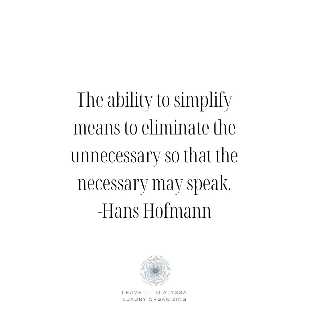 🧘 We all need to hear this one. When you are decluttering, remember that you are not throwing away money… the money was lost when you purchased the item. If you are just beginning your decluttering journey, I promise your purchases will be mo
