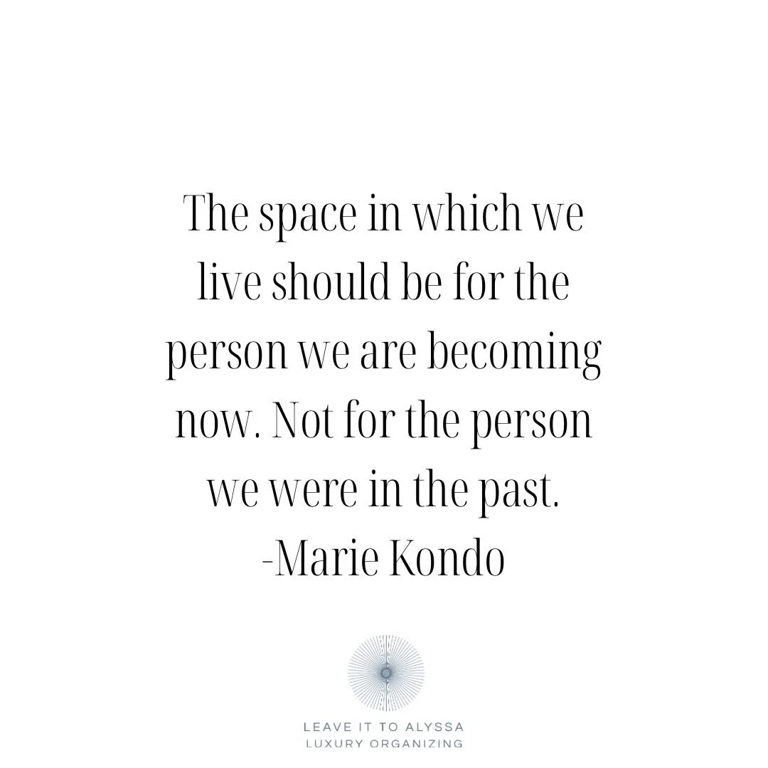 Letting go isn&rsquo;t about loss, it&rsquo;s about alignment. Your home should support who you are today instead of who you used to be. Growth looks like making space 🙌🏽