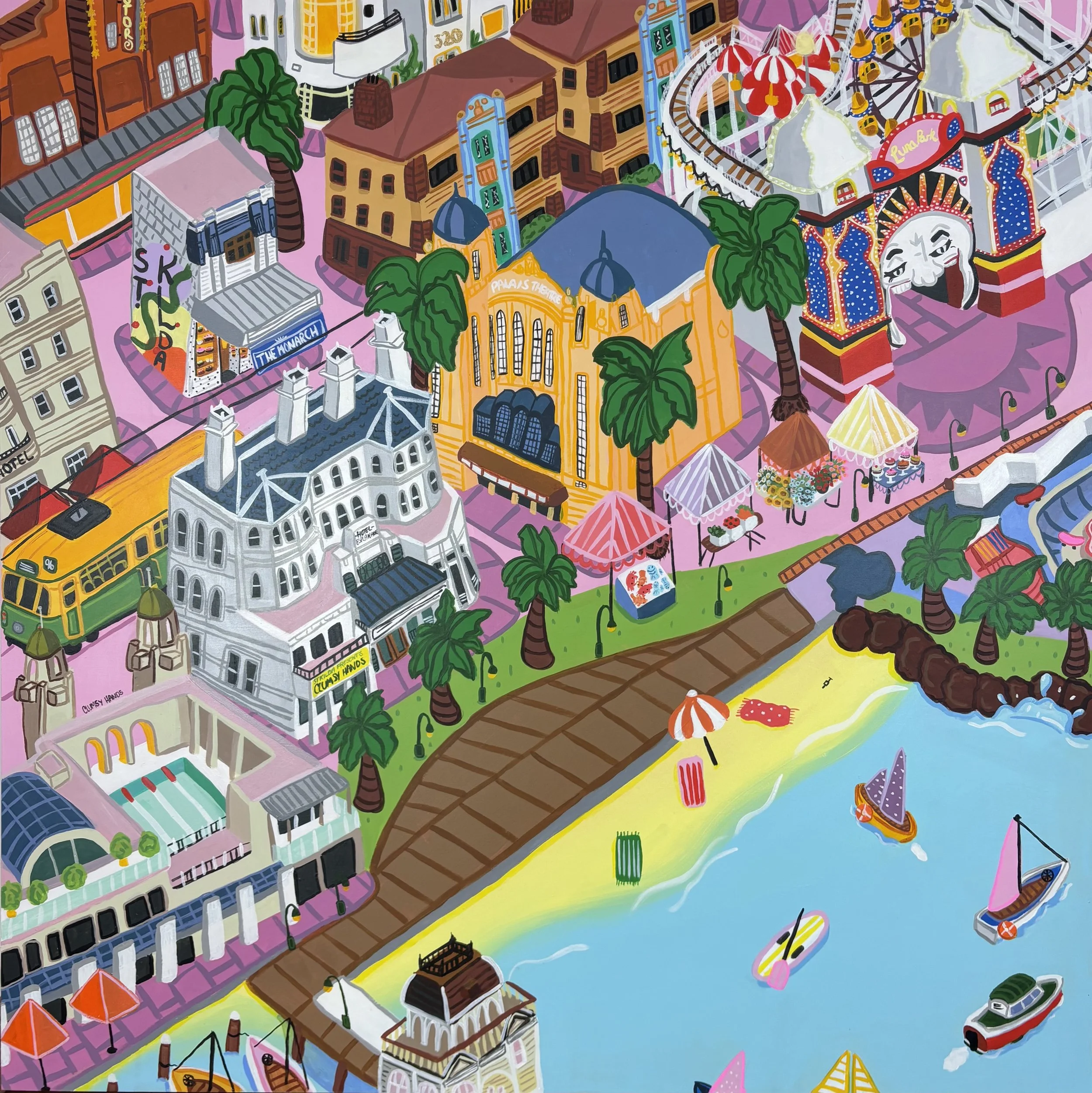 St Kilda_100x100cm_Clumsyhands.JPG