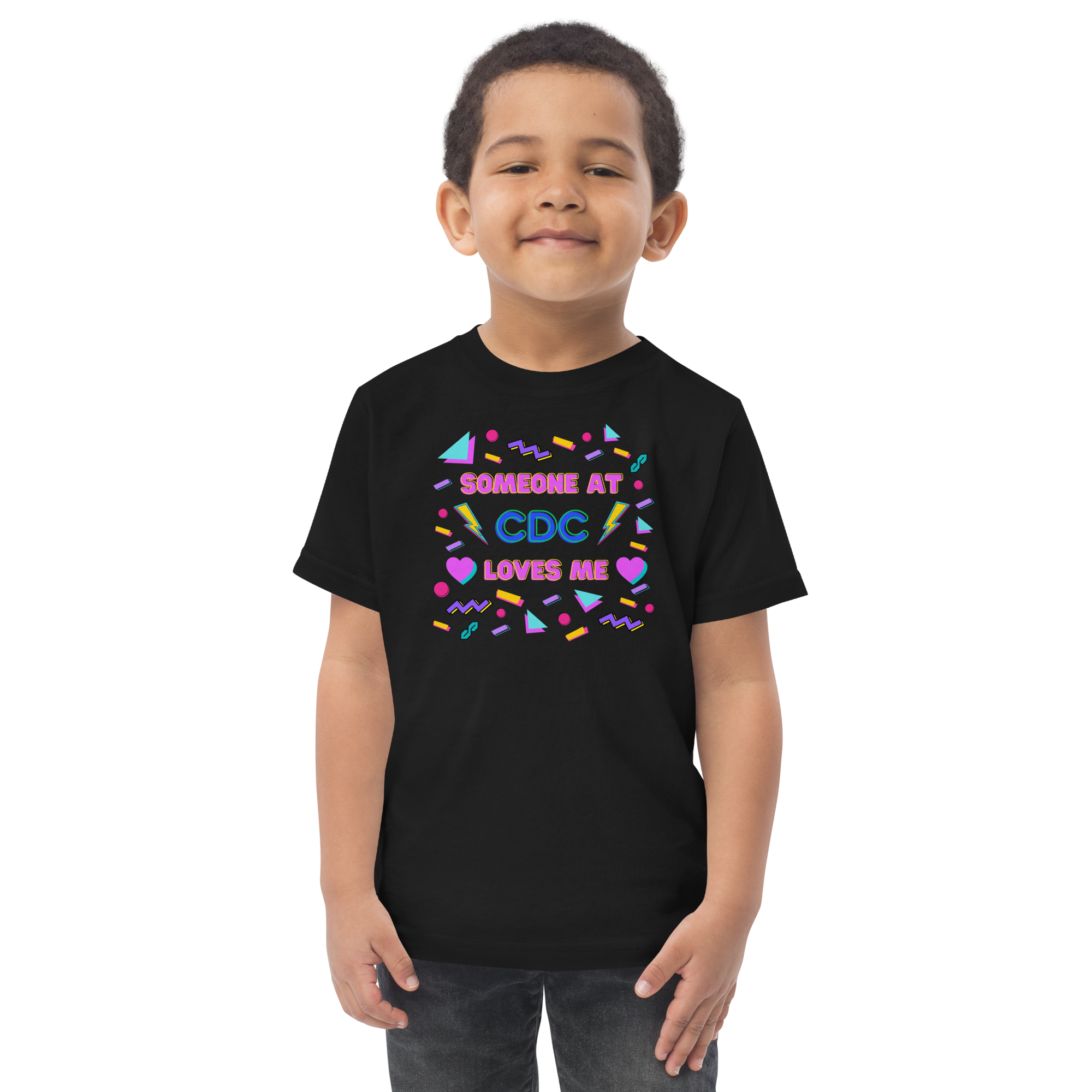 Someone at CDC Loves Me Toddler Tee