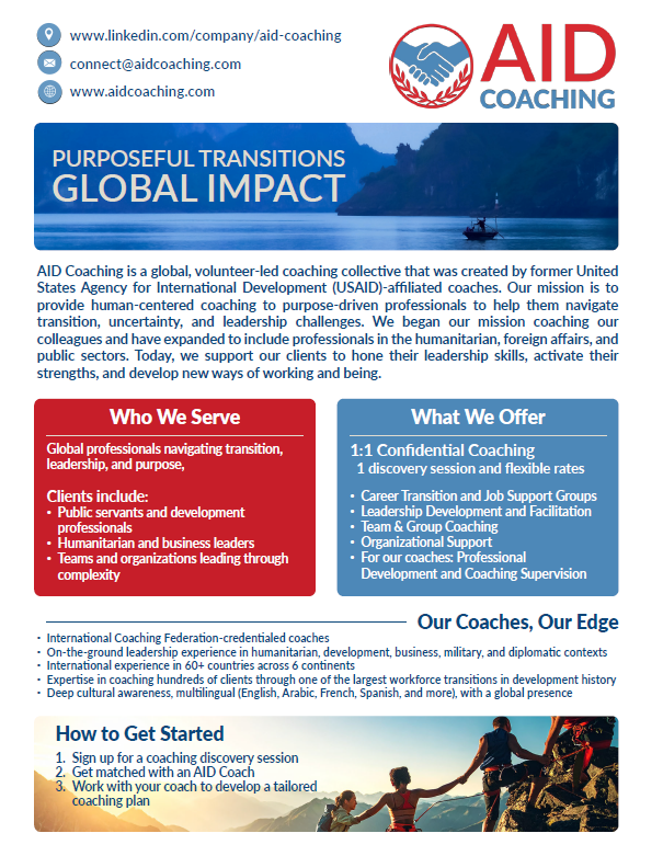 AID Coaching Flyer