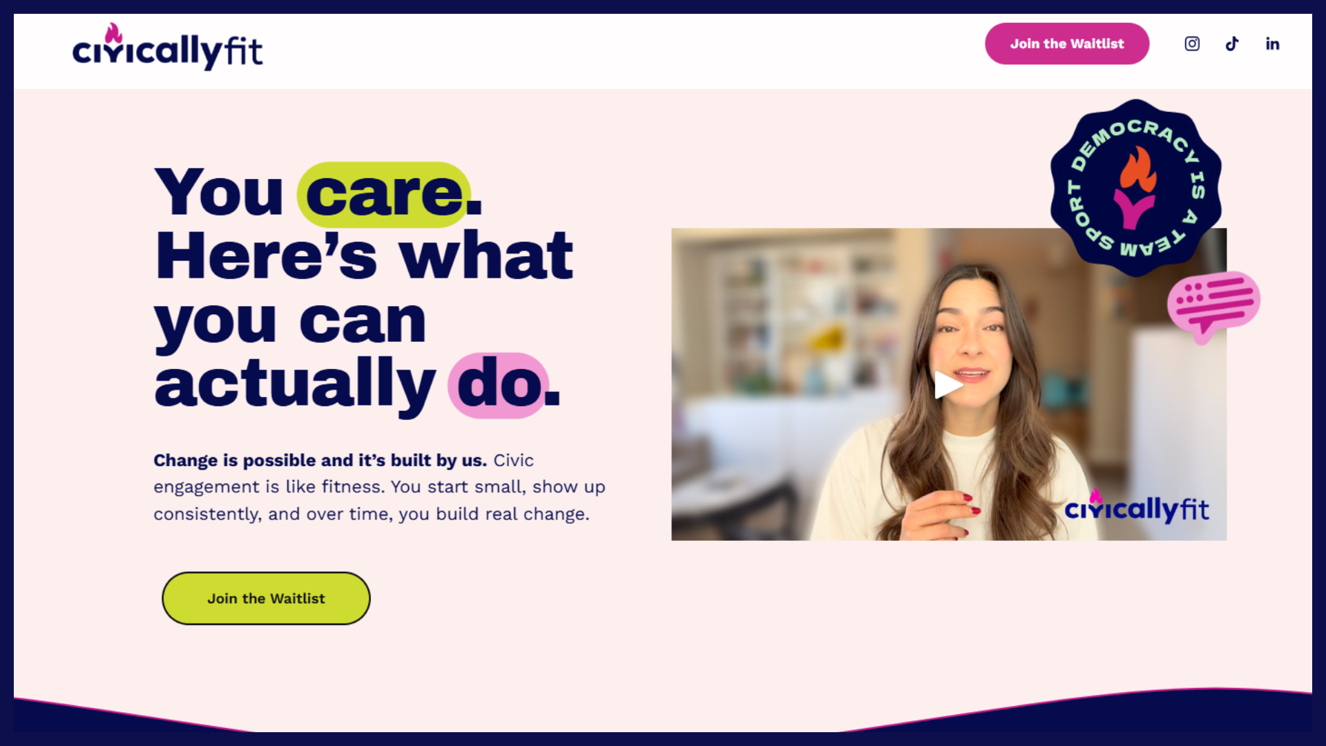 Civically Fit dot org