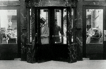 the revolving door revolves