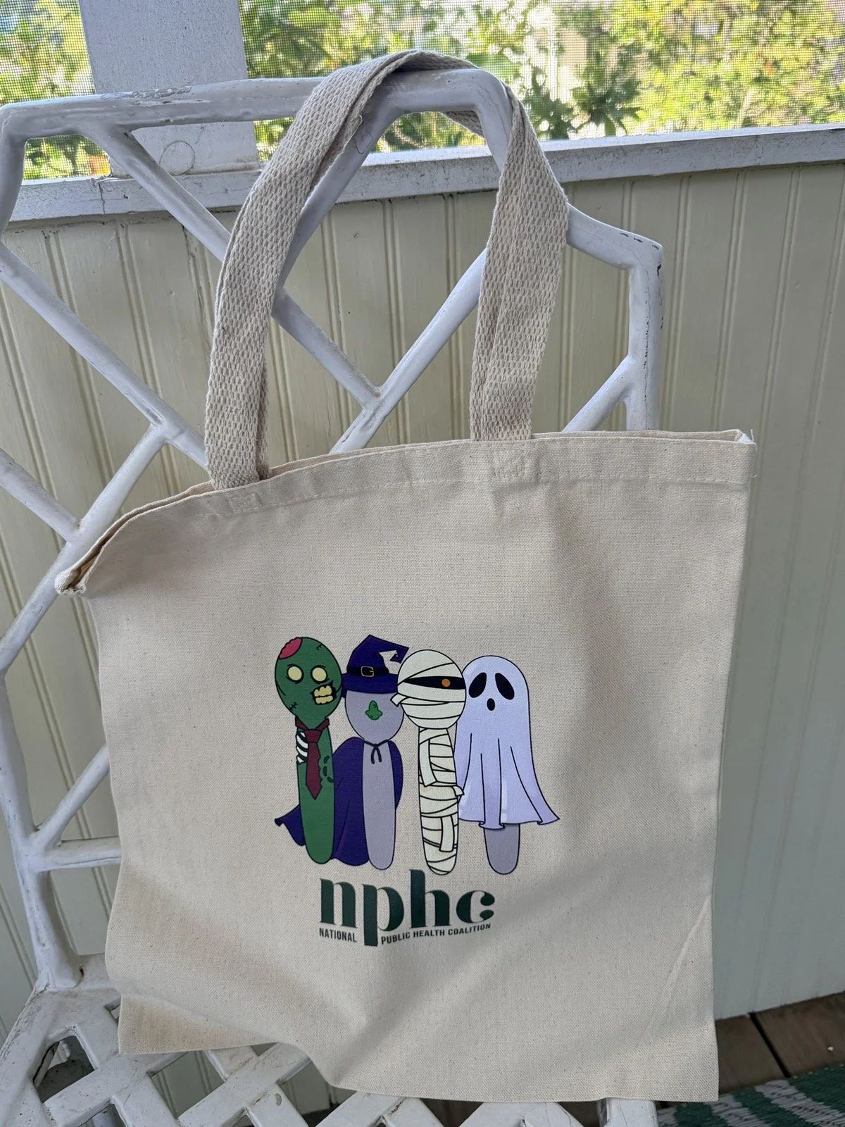 Tan spooky spoons tote.jpg