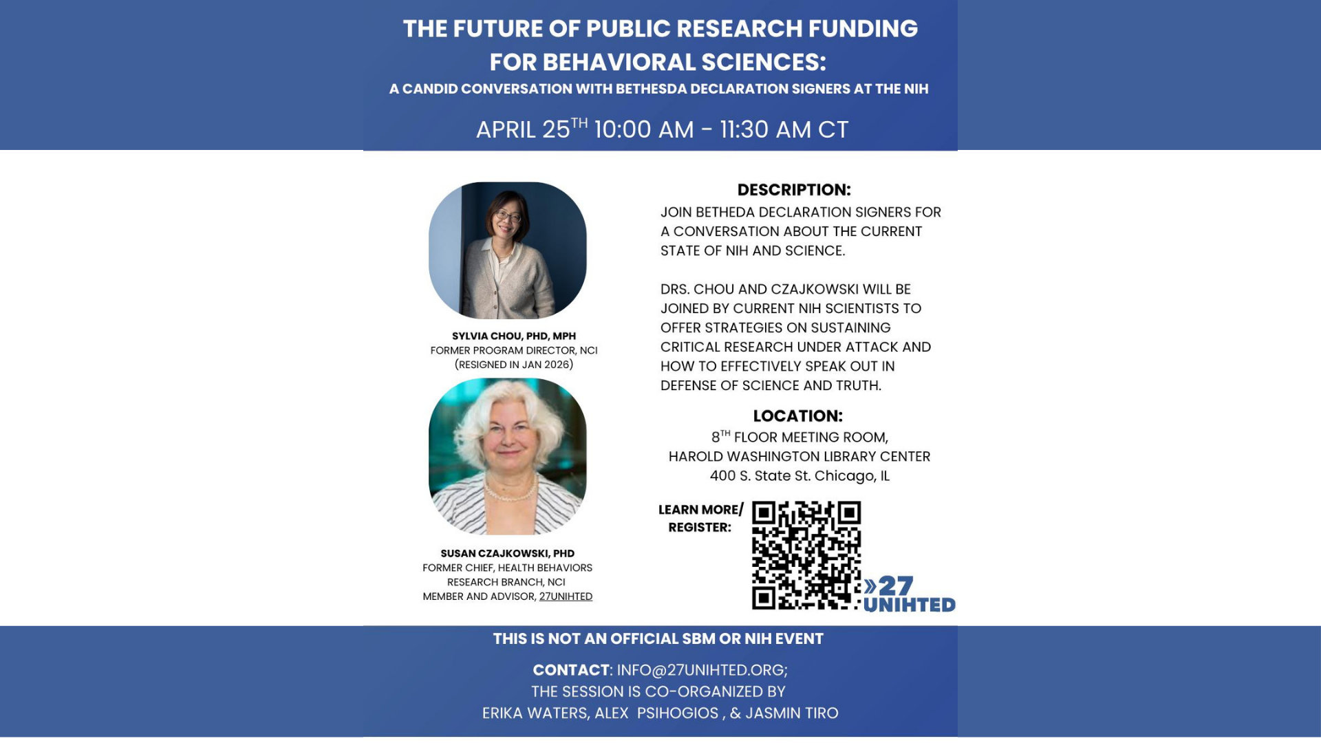 future of public health funding for behavioral health sciences