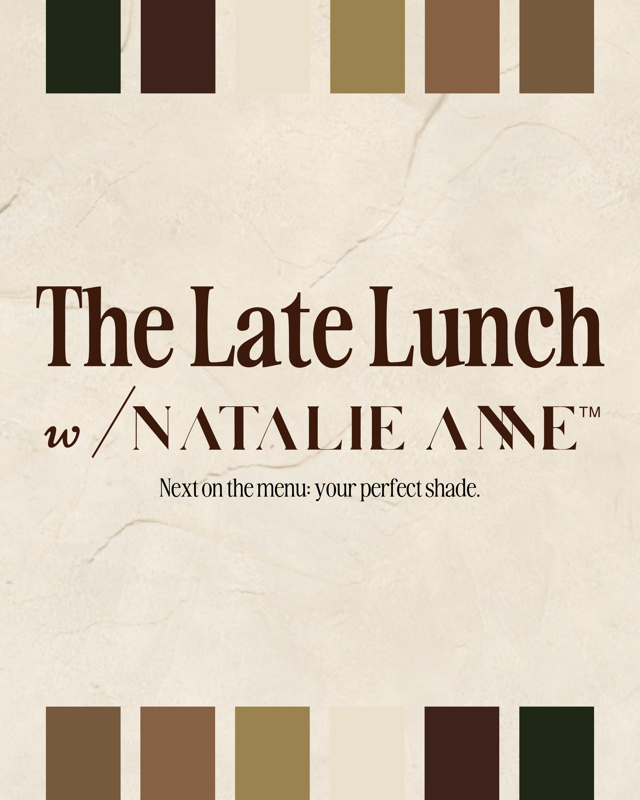 8th November 2026 - The Late Lunch w/ Natalie Anne - MISC.