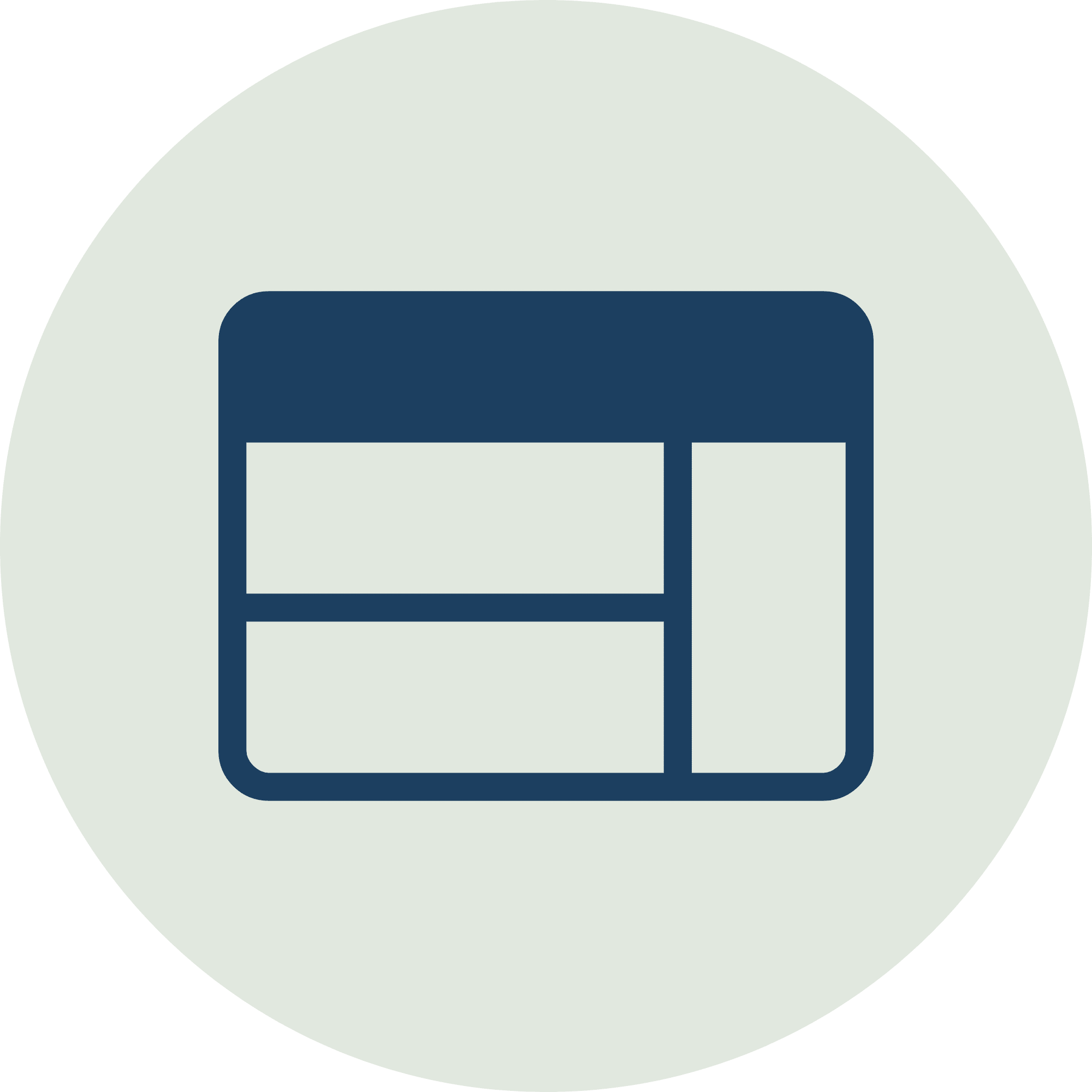 Squarespace website design icon.