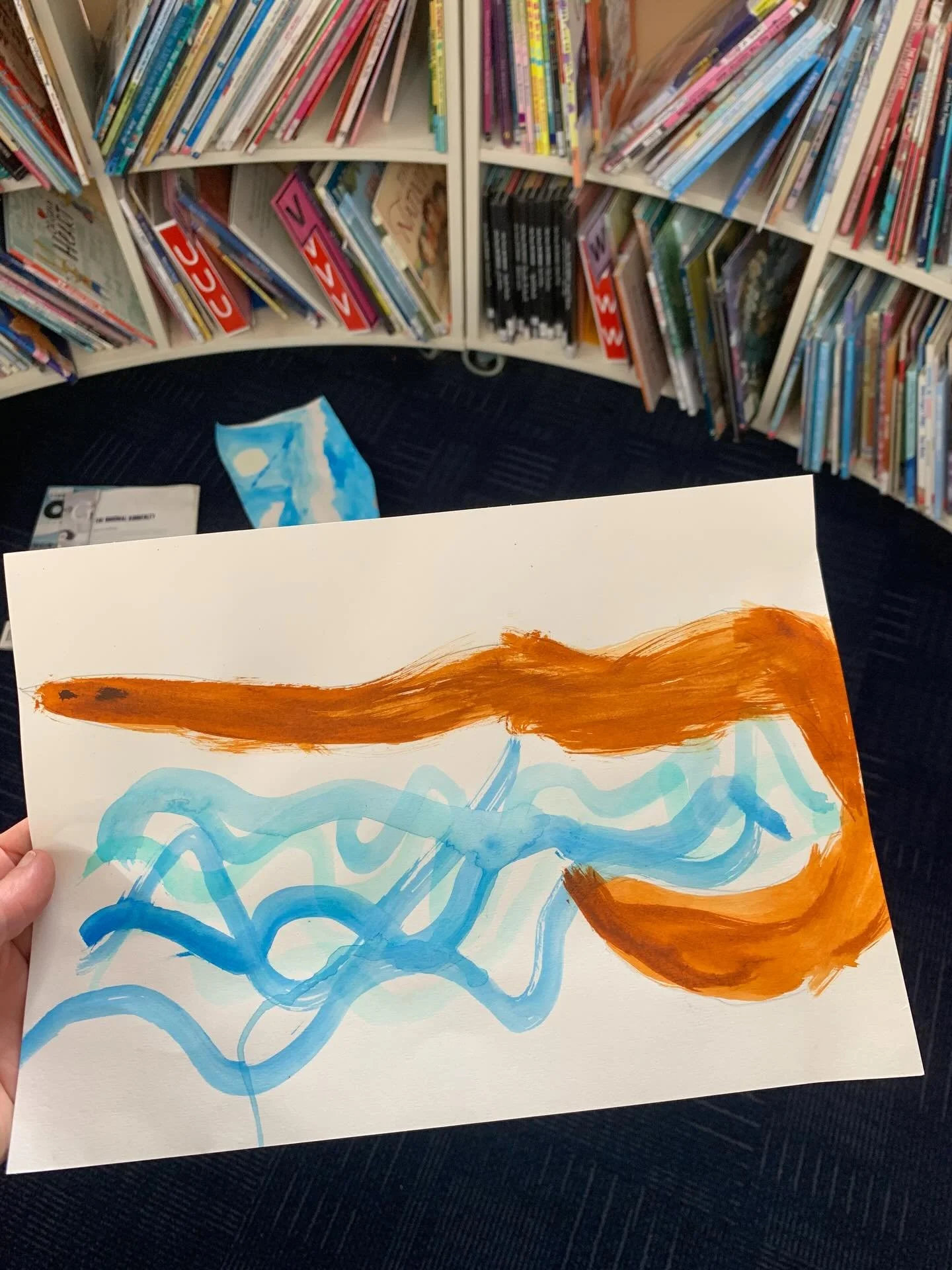 More river workshop fun today with some fun grade 2 and 3 students! 

From estuaries to eels, we covered so much and then students made a great start at creating their own river inspired artworks.

#learnaboutrivers #kidsandart #localworkshops