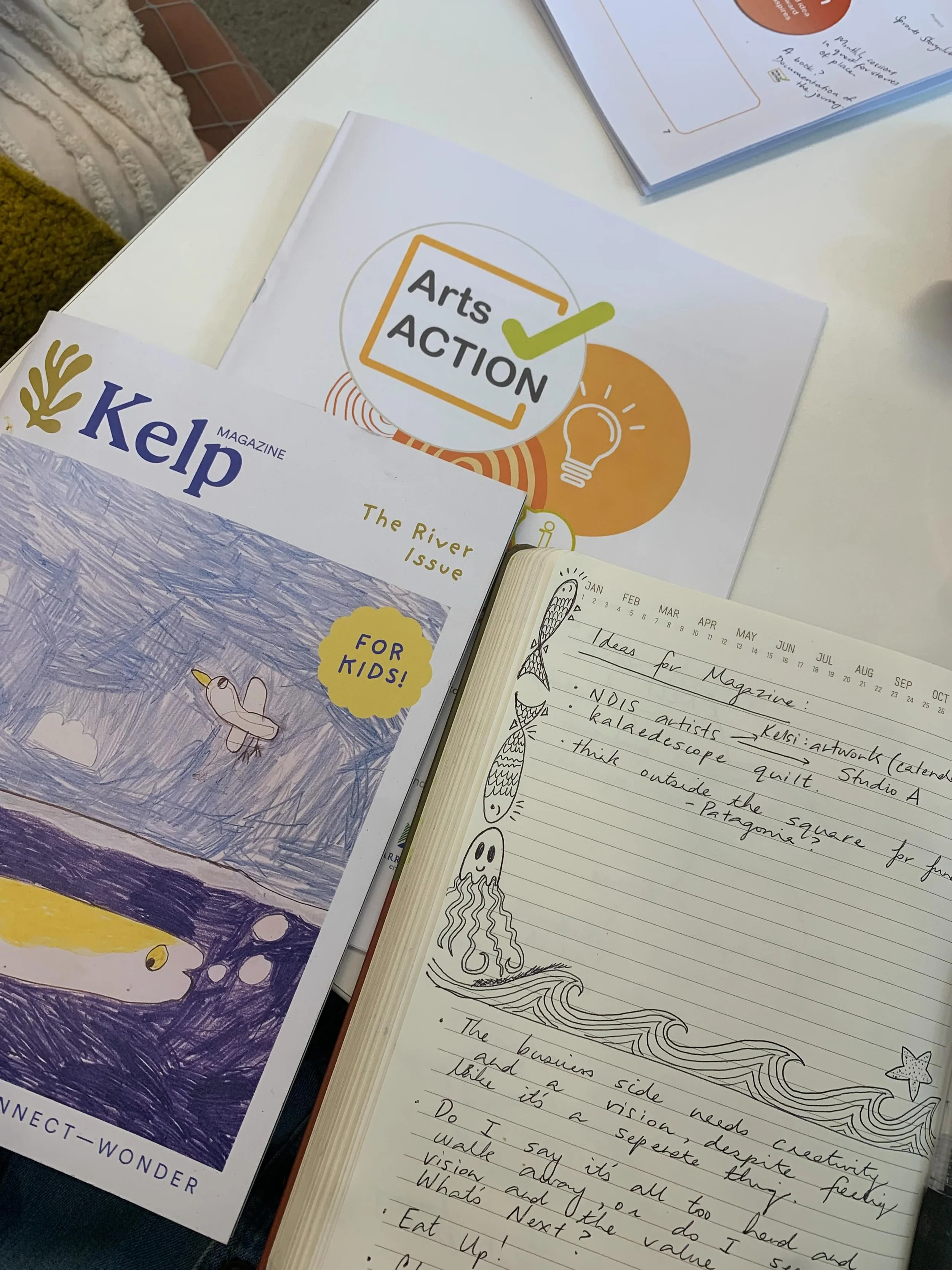 A fabulous day of networking, listening, learning and validation. 

Felt like a luxury to sit and think about Kelp Magazine all day and to do some planning and brainstorming about our next steps. 

Thanks so much to Warrnambool City Council, Fletcher