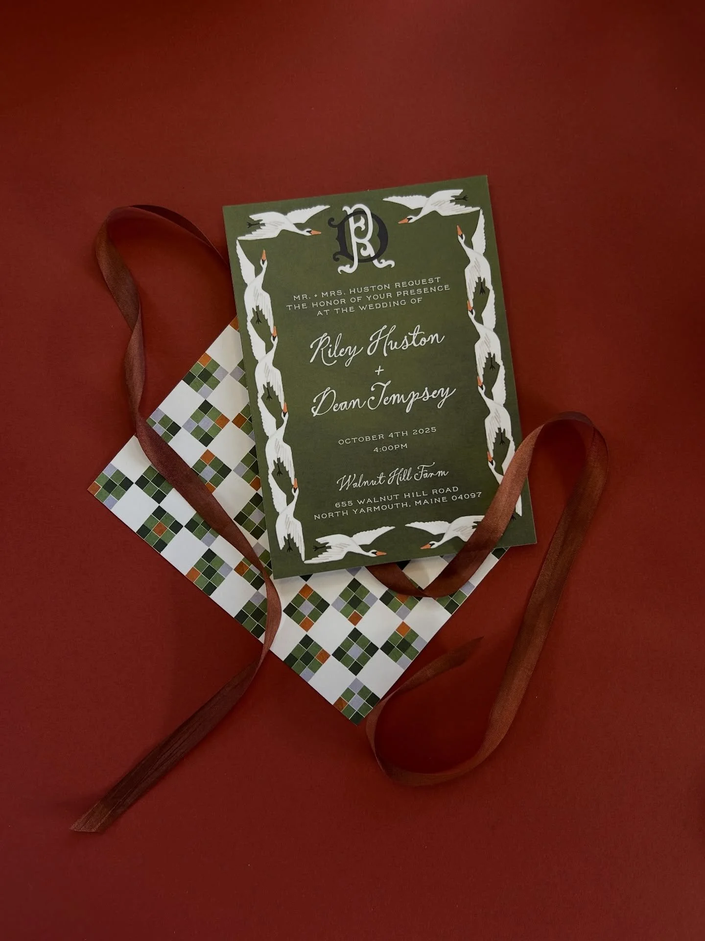 When design meets a love of season and place some real magic can be found. And you know I always love when a bird gets to have a moment in a suite.