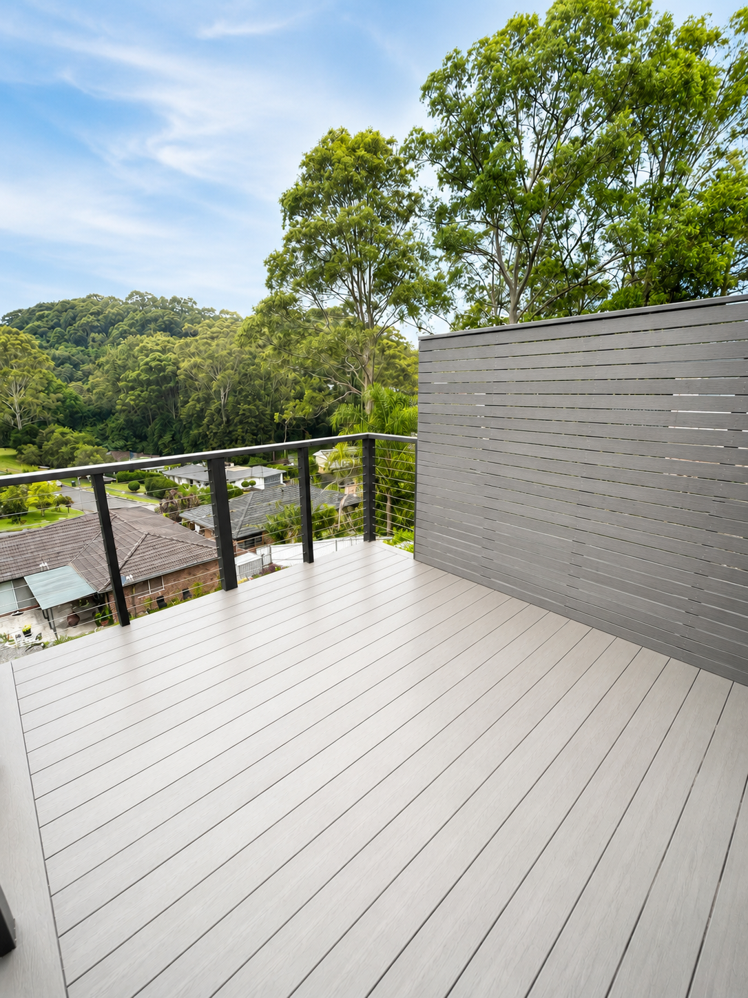 Outdoor living project at Newcastle