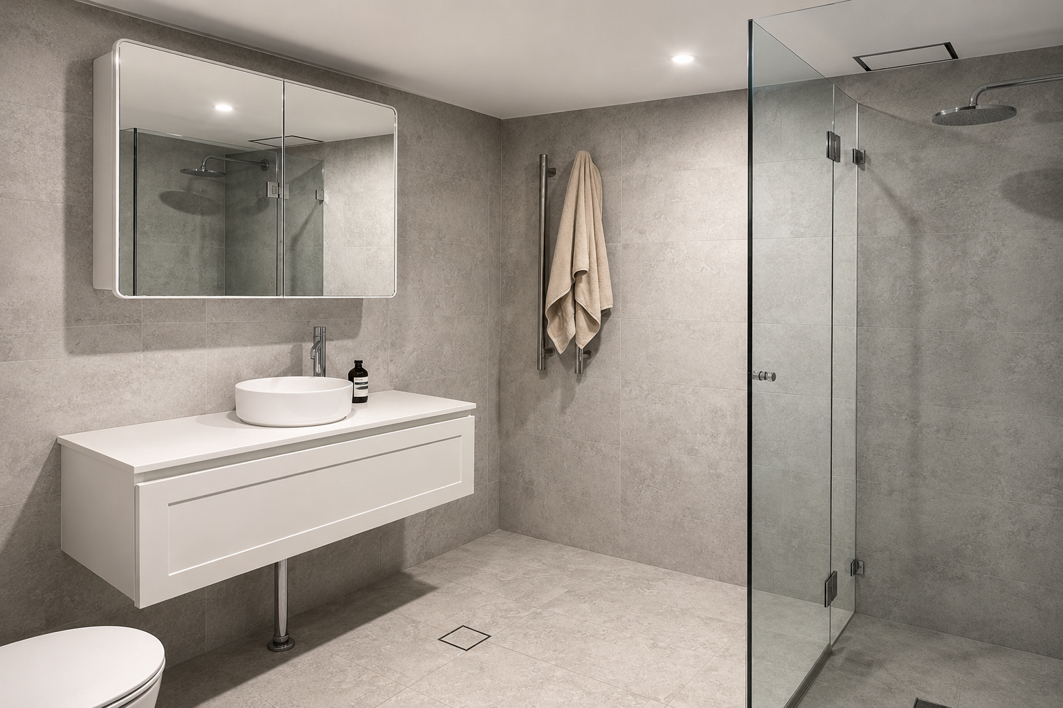 Modern Minimalistic Bathroom Renovation