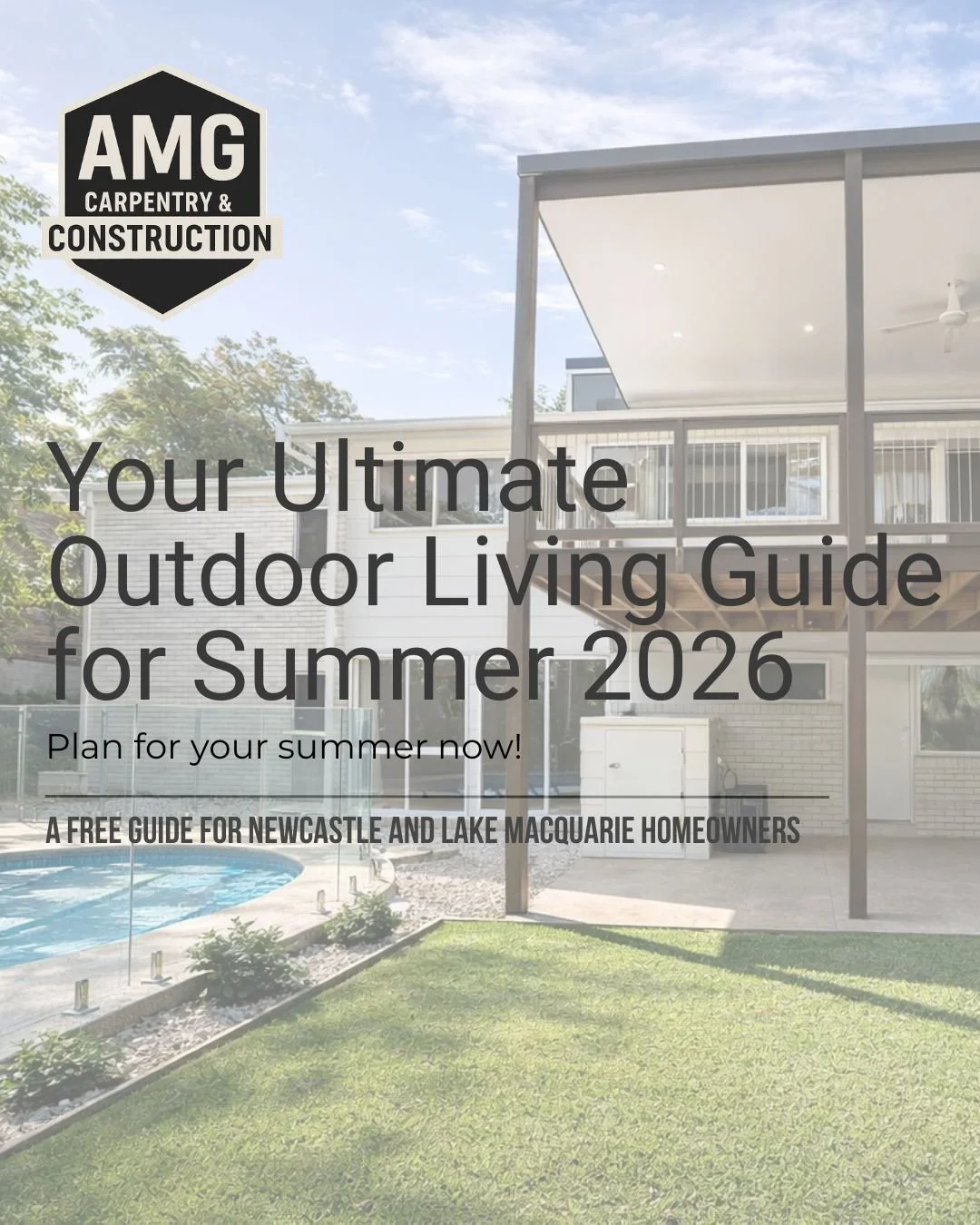 Outdoor living in Newcastle