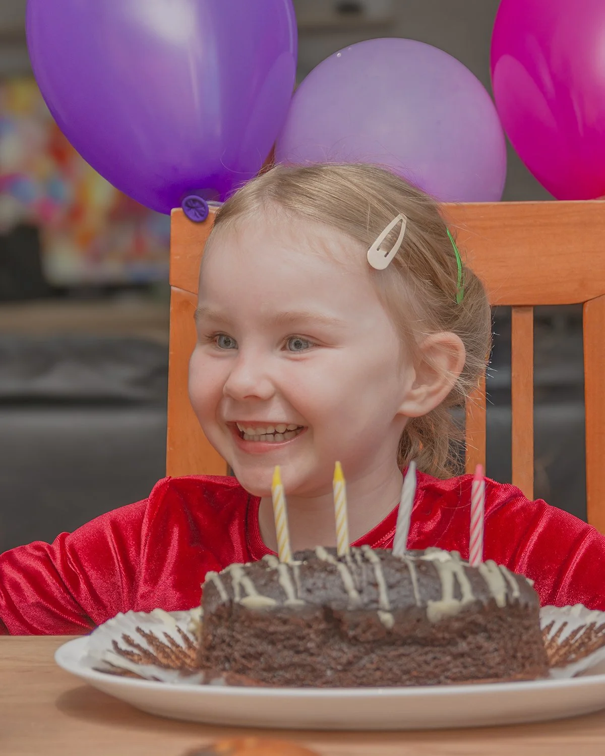 birthday girl candles