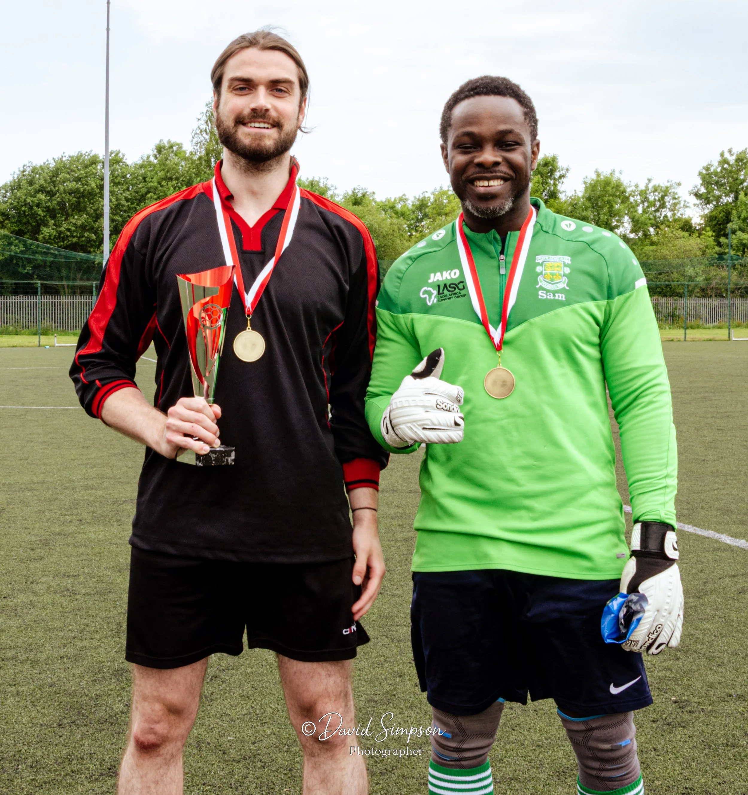 An Garda SÃochána VS LASG Soccer Match