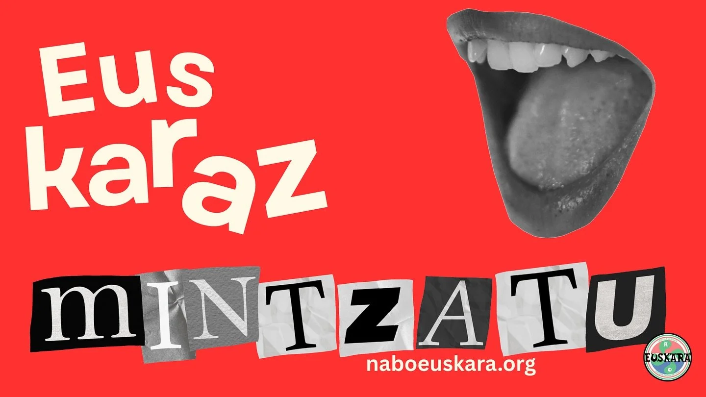 Boiseko Euskal jaietara etorri zara eta Euskaraz hitzegiteko gogoz zaude? Zatoz gurekin Mintzodromora!

Are you in Boise, Idaho for the Basque festival and eager to speak and practice your Euskara? Join us at the &ldquo;Mintzodromo&rdquo;!

Zer da &l