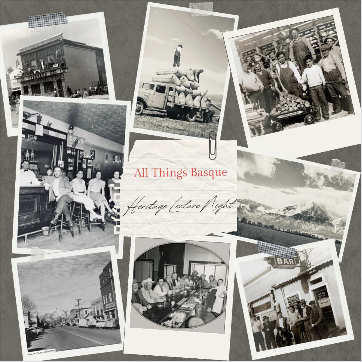 Heritage Lecture night: All things Basque