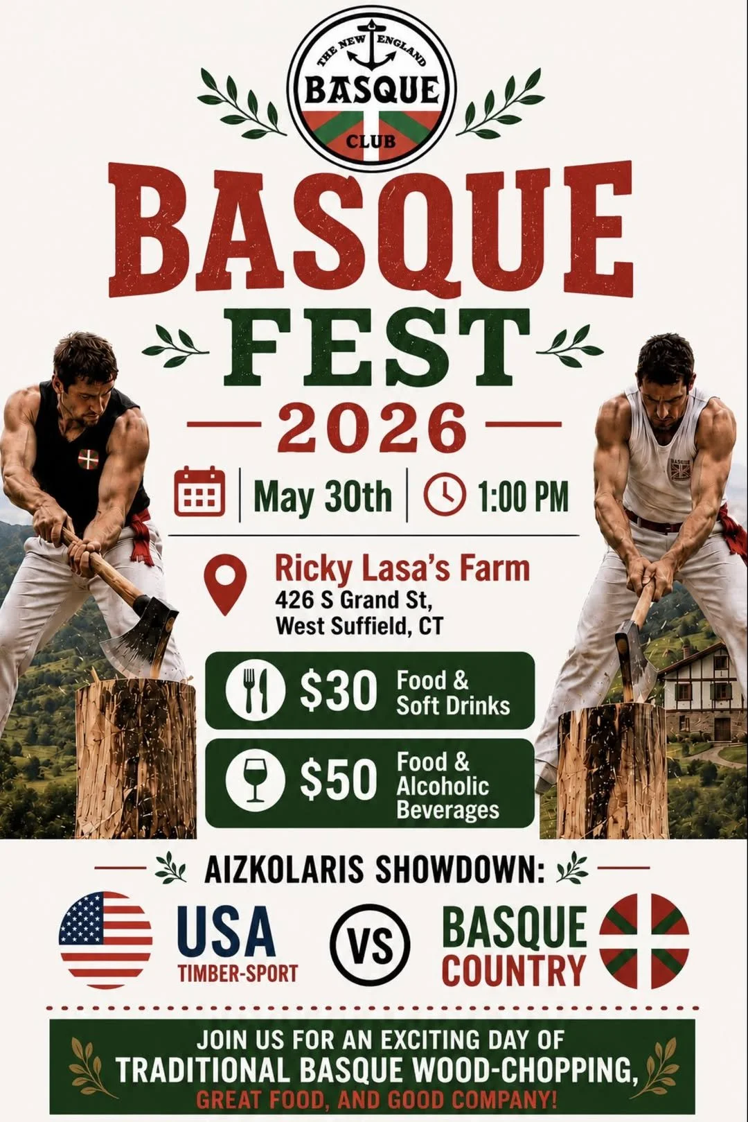 2026 Suffield Basque Fest