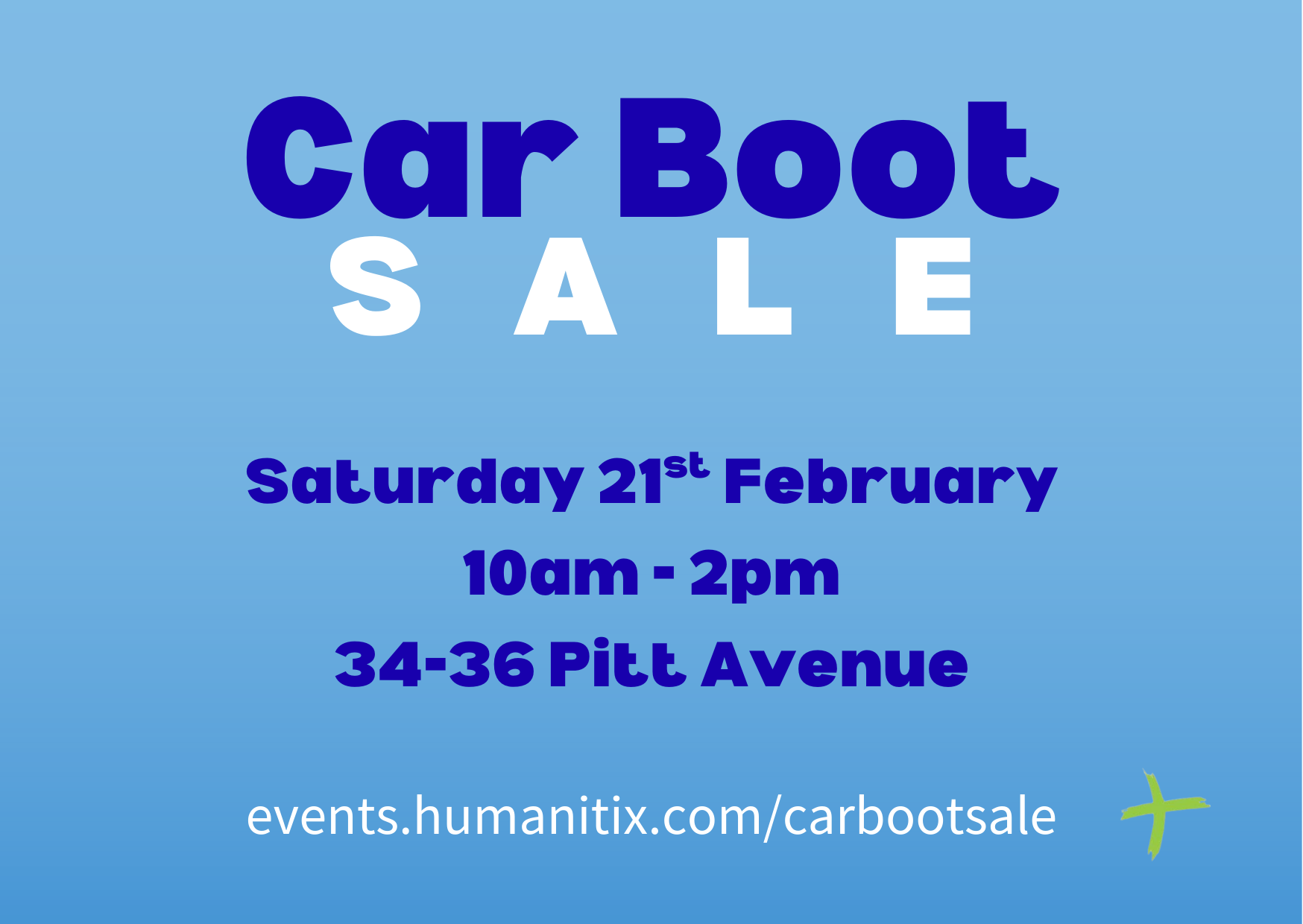 Car Boot Sale Fundraiser