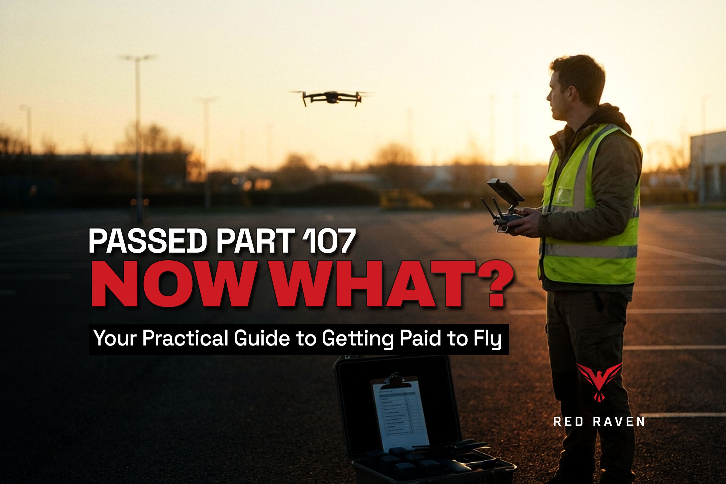 You Passed the Part 107 Exam. Now What? Your Practical Guide to Getting Paid to Fly
