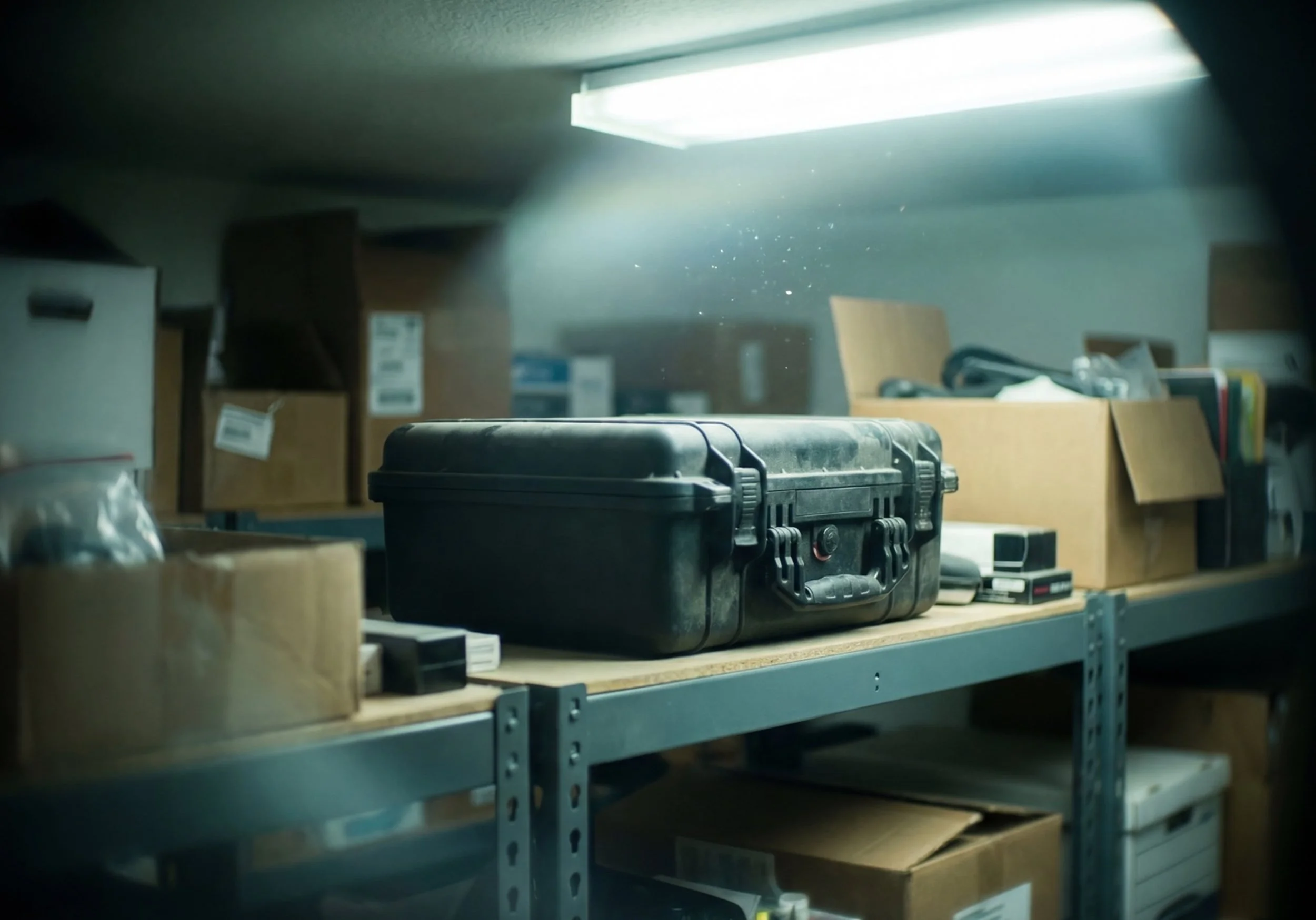 Enterprise drone equipment sitting unused in a supply room — a common outcome of drone programs built without proper planning or training
