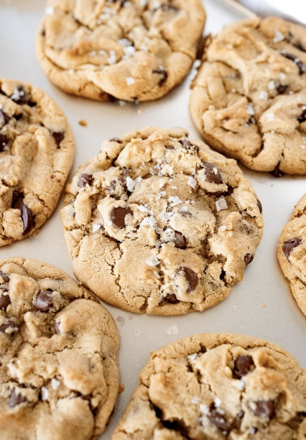 Sea Salt Chocolate Chip Cookies