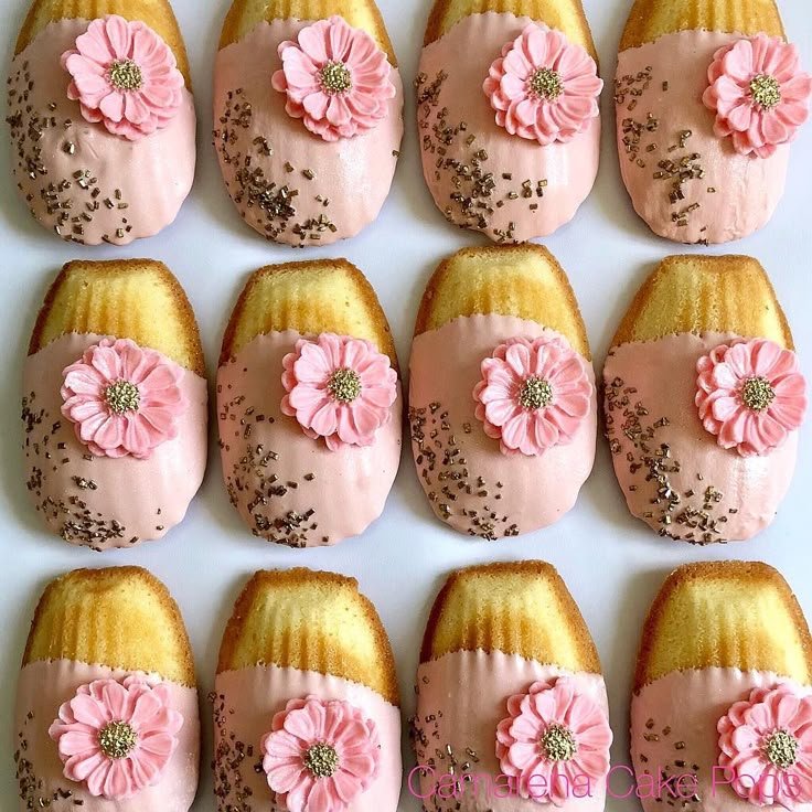 Chocolate Dipped Madelines