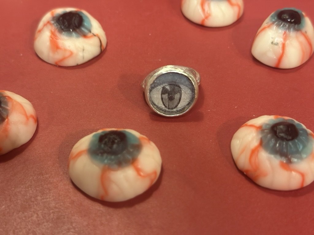 Blinking Animation Eye Magic Ring