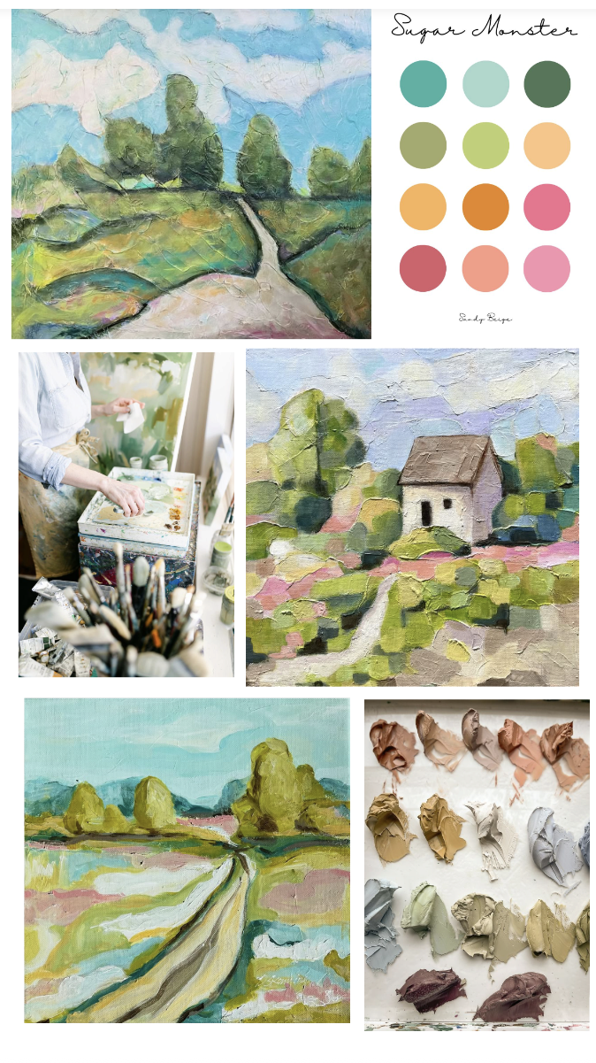 Colorful Art on White Walls