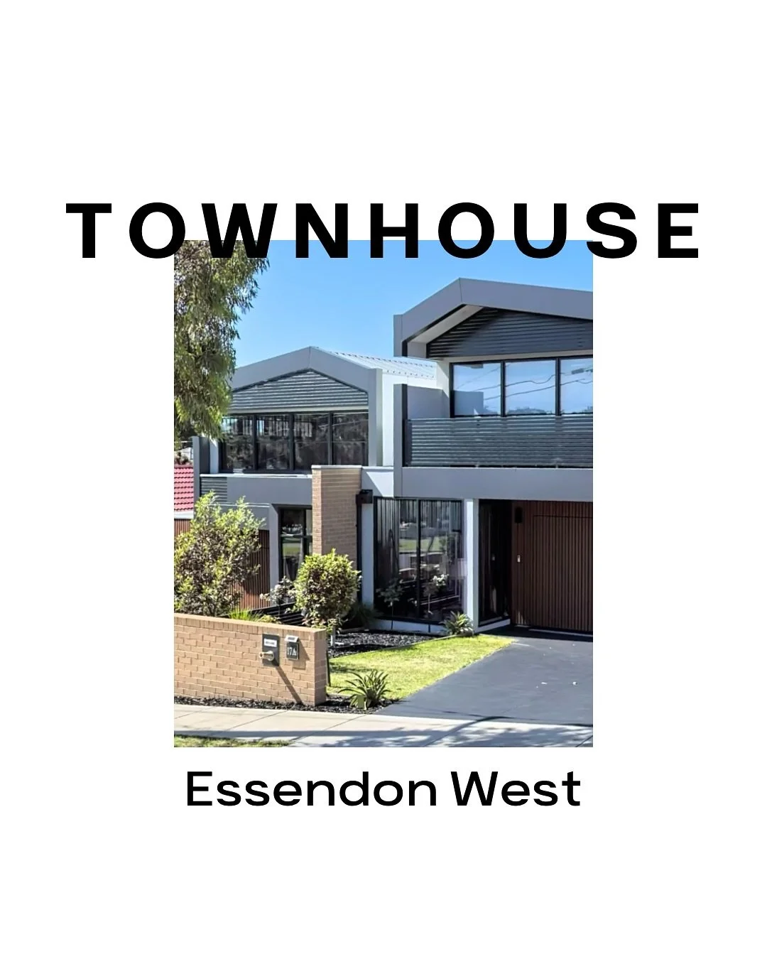 ~ Essendon West ~
A two townhouse development with exceptionally sized homes suitable for large families. Complete with open plan living, dining and outdoor space, these architecturally designed homes hit the mark for design and functionality.