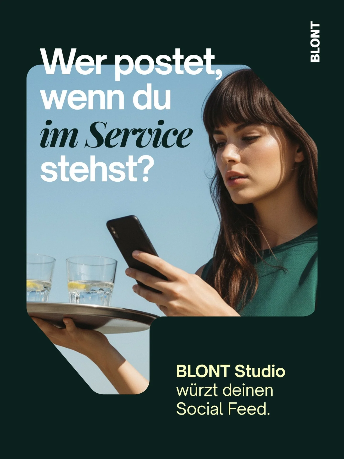 Volle Tische, leerer Feed.
Klassisch Gastro&hellip;

Zwischen Herd, Pass, Service und &bdquo;kannst du mal kurz?&ldquo;, ist Social das Erste, das vom Tablett f&auml;llt. Keine Zeit f&uuml;r Fotos, keine Nerven f&uuml;r Planung &ndash; v&ouml;llig no