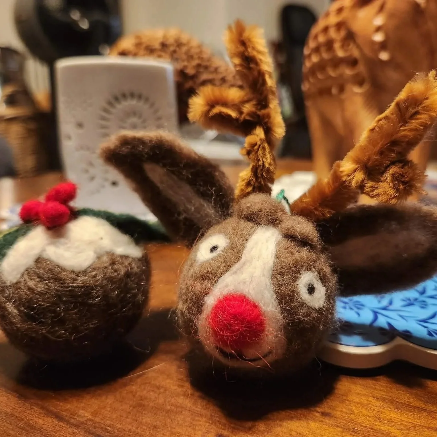 Needle Felted Christmas Decorations 