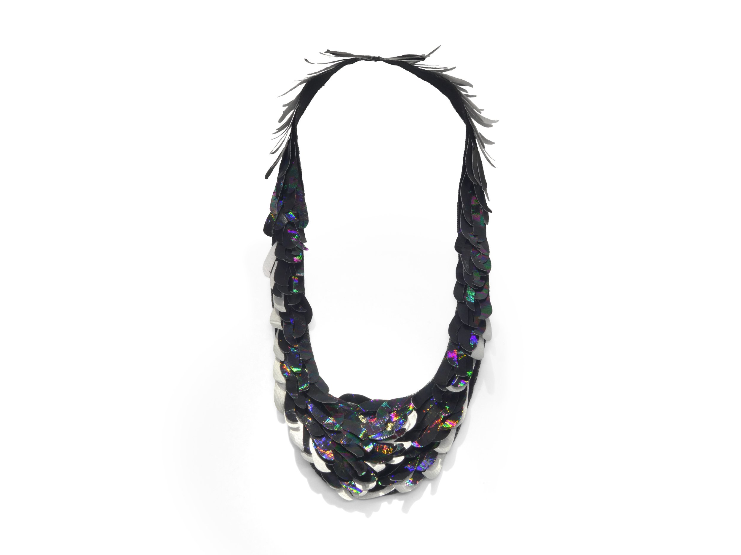 Crow's crown: tyvek and silk