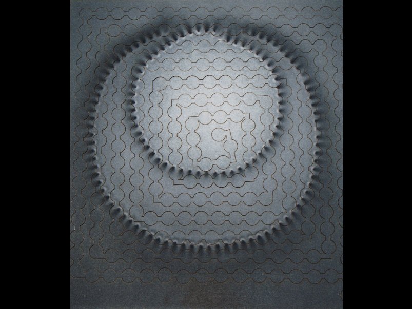 Carton, paint on cardboard