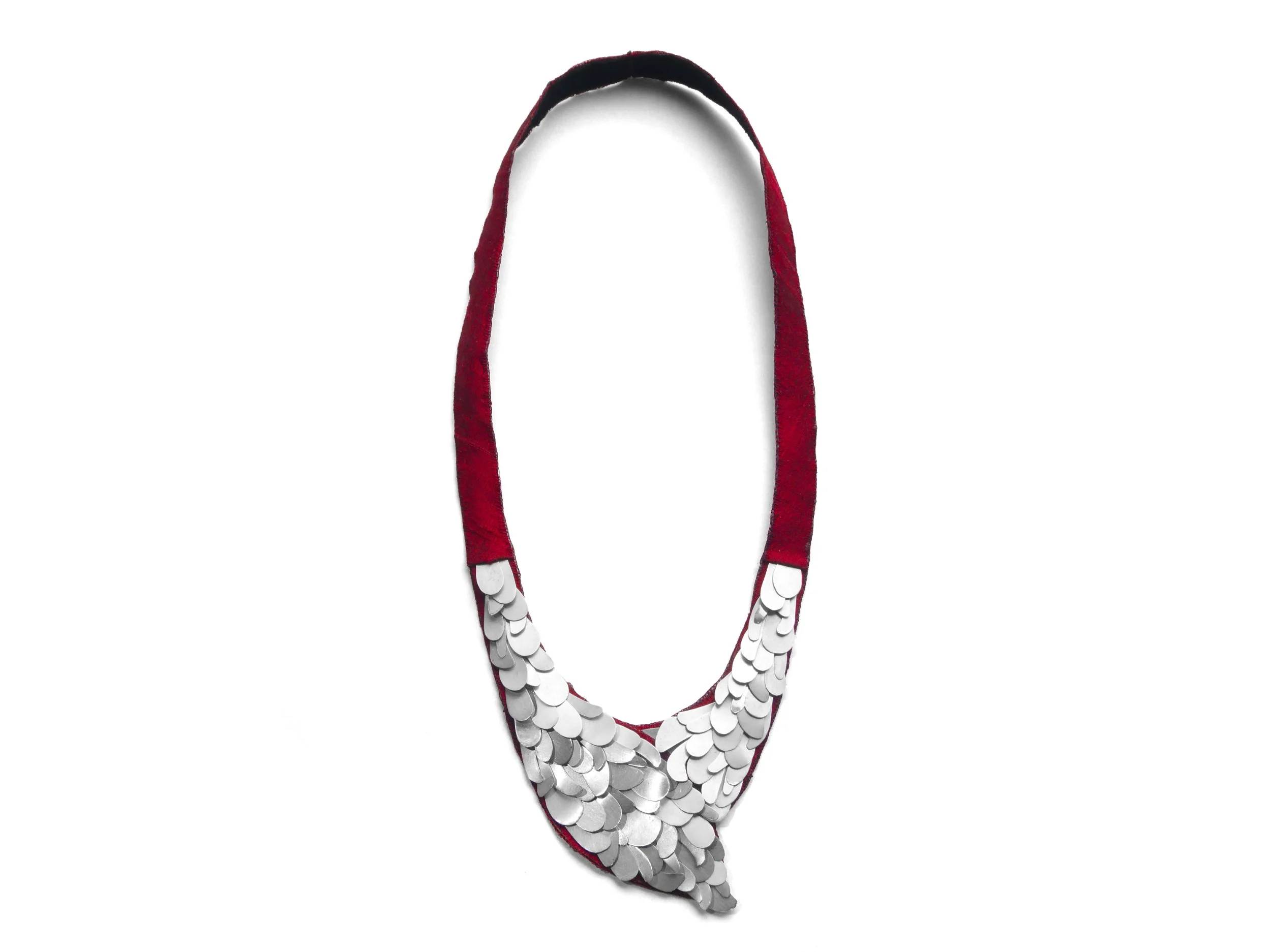 Agitated: silver and silk