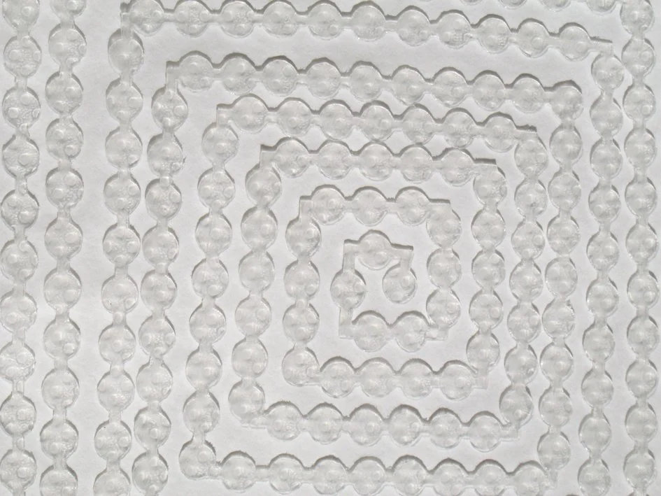 Plastique, laser cut plastic