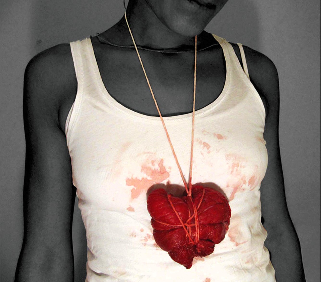 Gut Feeling, steak necklace