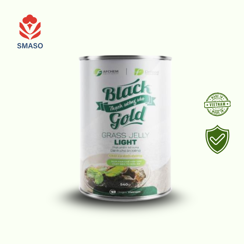 Thạch sương sáo Black Gold Light
