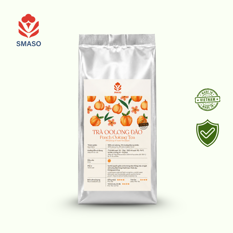 Trà Oolong Đào