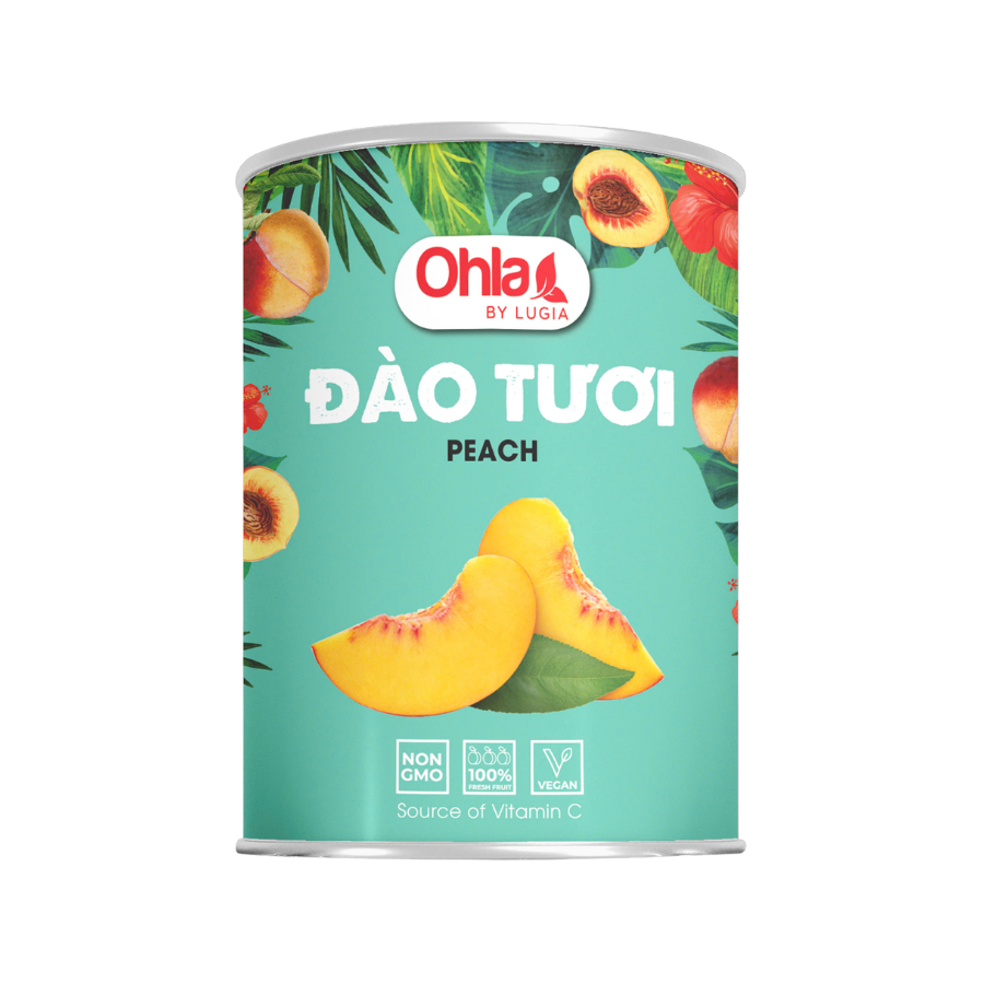 Trái cây ngâm Ohla - Đào