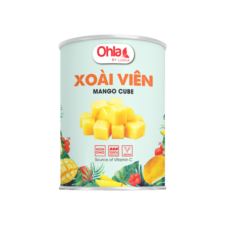 Trái cây ngâm Ohla - Xoài viên