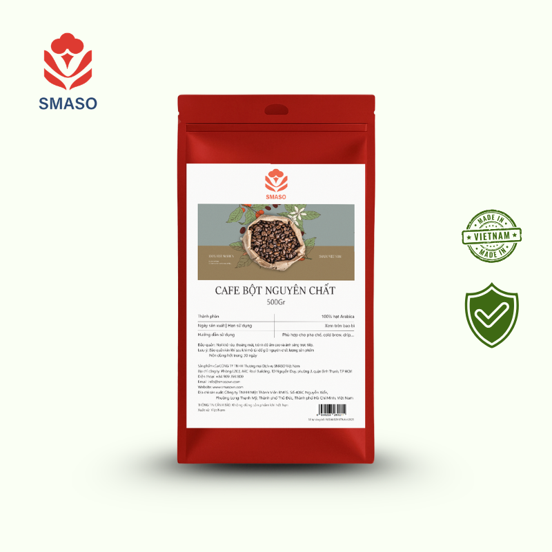 Bột Cà Phê Arabica Smaso