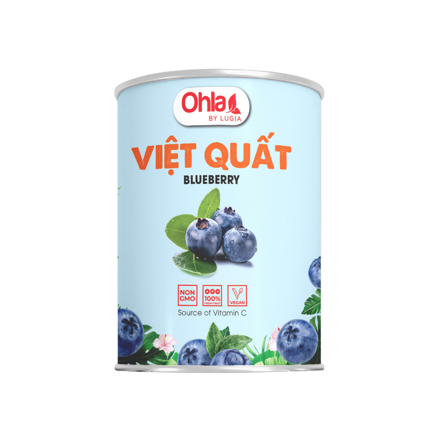 Trái cây ngâm Ohla - Việt quất