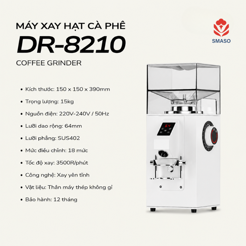 Máy Xay Cà Phê DR-8210